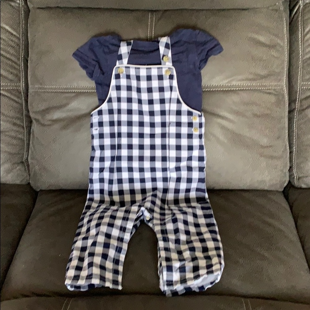 THE CUTEST Janie and Jack overall outfit